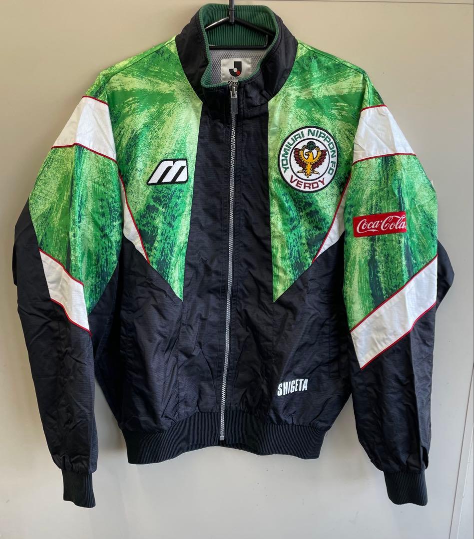 ヴェルディ川崎　読売ヴェルディ ナイロンジャケット Oサイズ　選手支給品　正規品 値下げ交渉 1999年 ヴェルディ川崎 矢野隼人 選手支給品 NIKE MADE IN