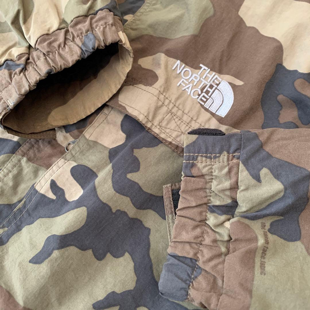 ノースフェイス マウンテンパーカー 迷彩ウッドランドカモ - メルカリ