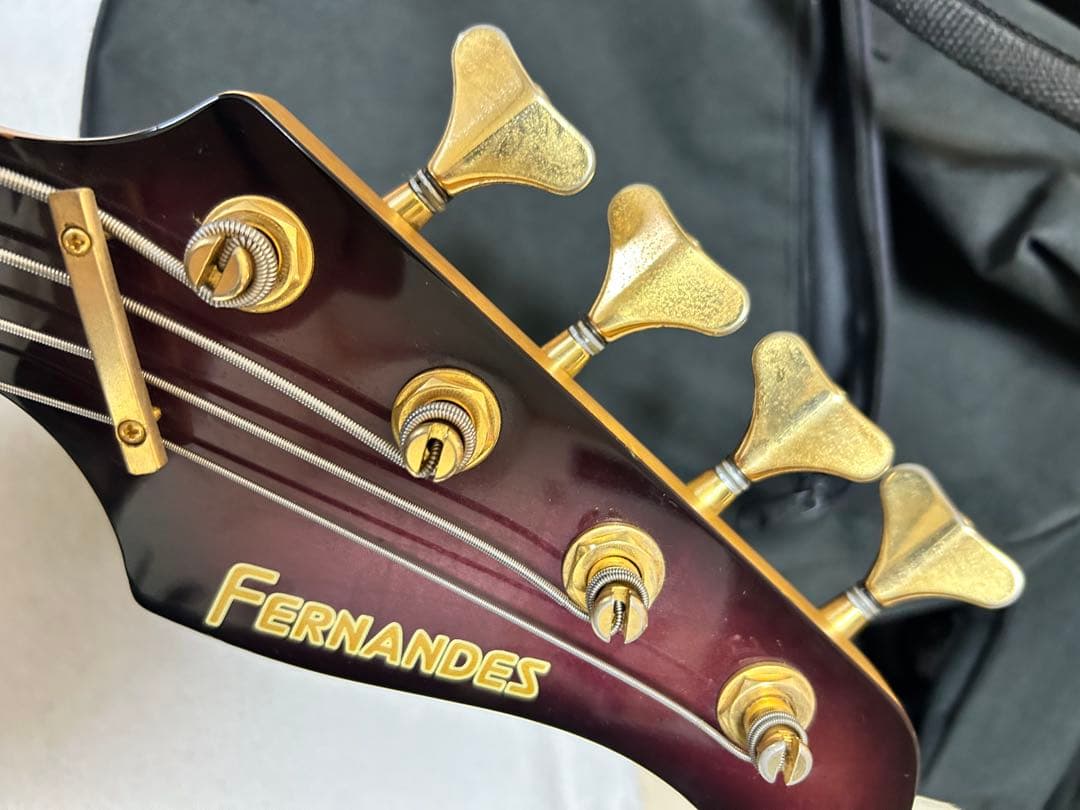 Fernandes エレキベース 紫 4弦 FERNANDES 紫色 エレキベース 4弦 - メルカリ