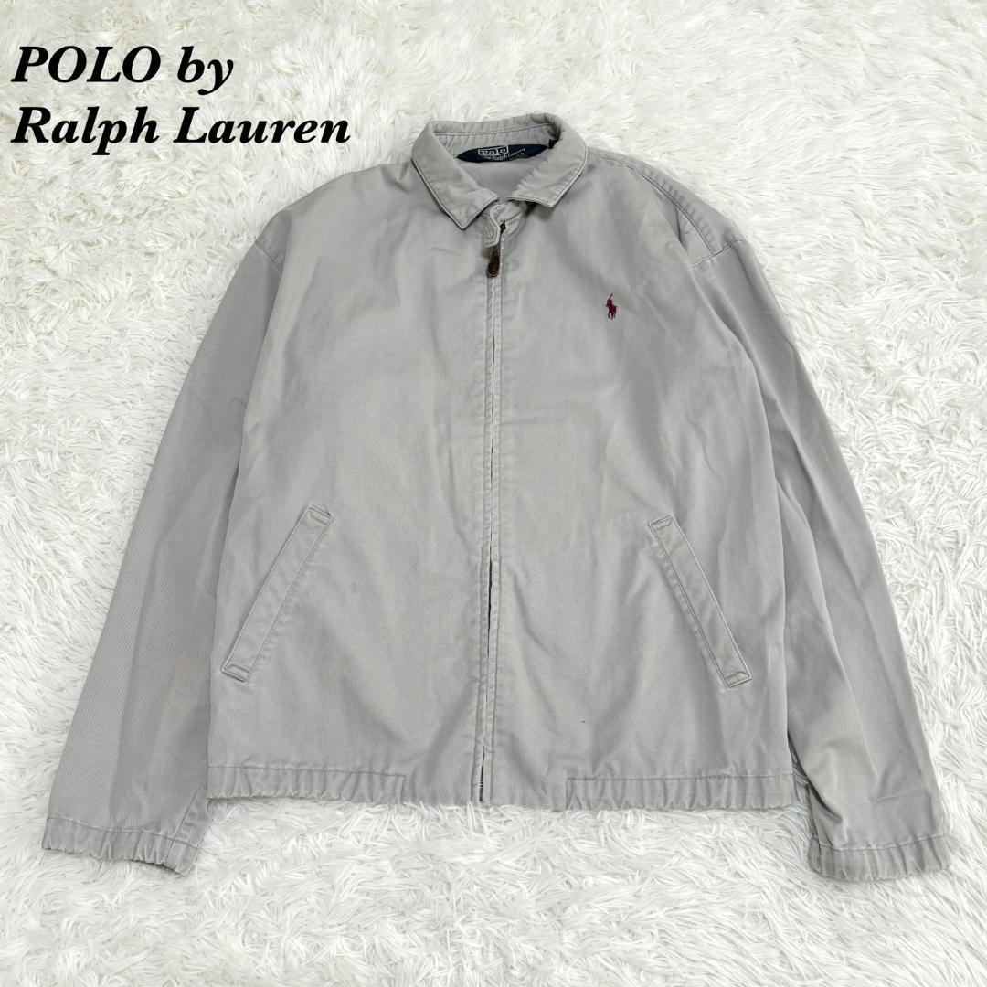 90s三角タグ POLO RALPH LAUREN スイングトップ M グレー - メルカリ