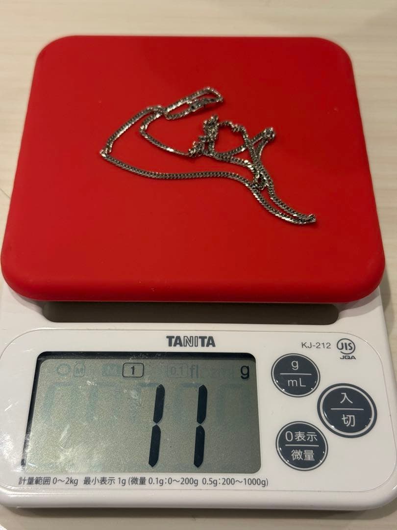 プラチナ ネックレス 45cm 11.28g プラチナネックレストップ