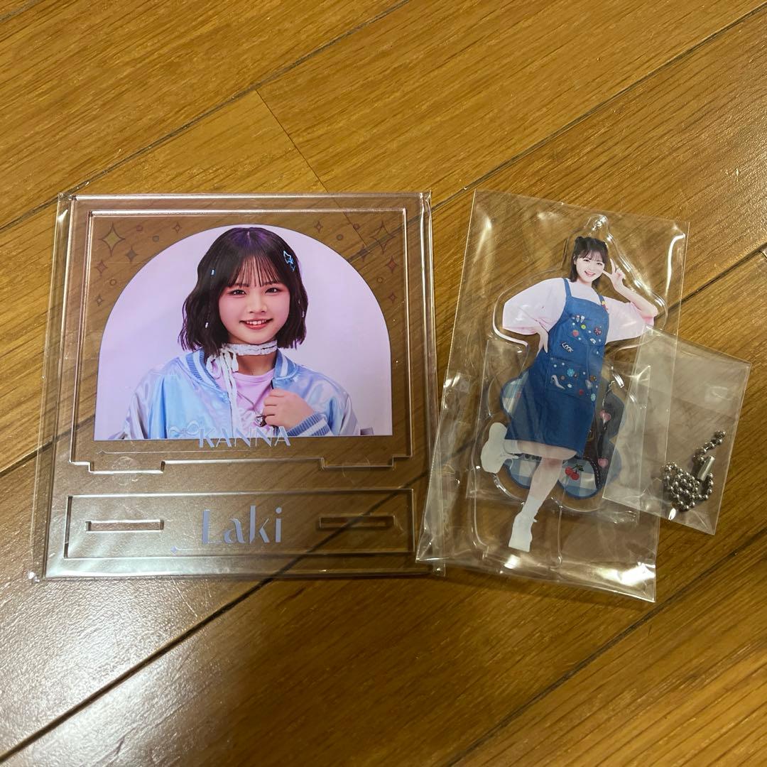 Laki 佐藤栞菜 2点セット かんな アクリルスタンド アクスタ lucky2