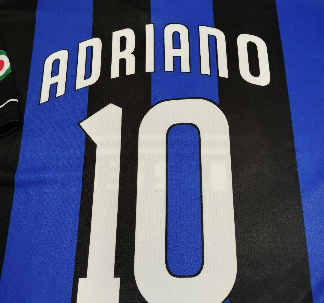 インテル公式ユニフォーム アドリアーノ 背番号10 未使用タグ付き