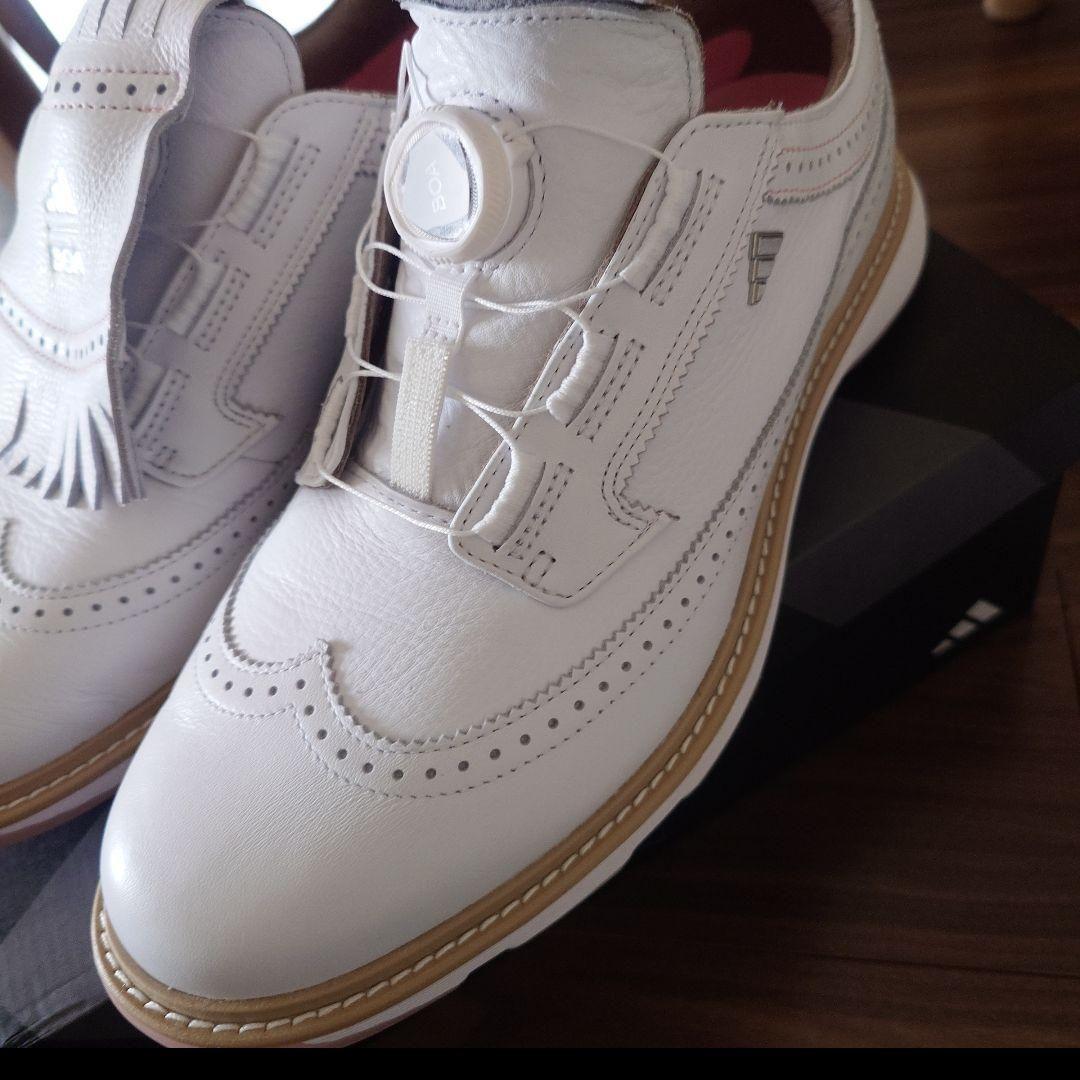 アディダス IH4820 ゴルフシューズ ホワイト - メルカリ