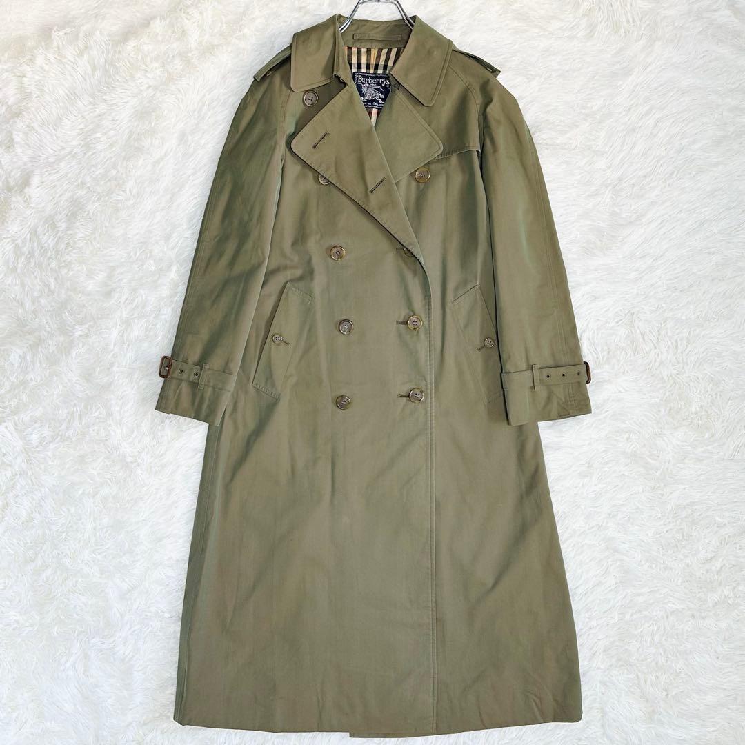 バーバリー トレンチコート ノバチェック 玉蟲色 レディース