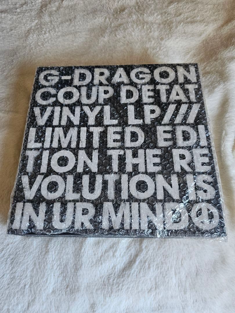 激レア美品！G-DRAGON COUP D'ETAT LP 直筆 BIGBANG - メルカリ