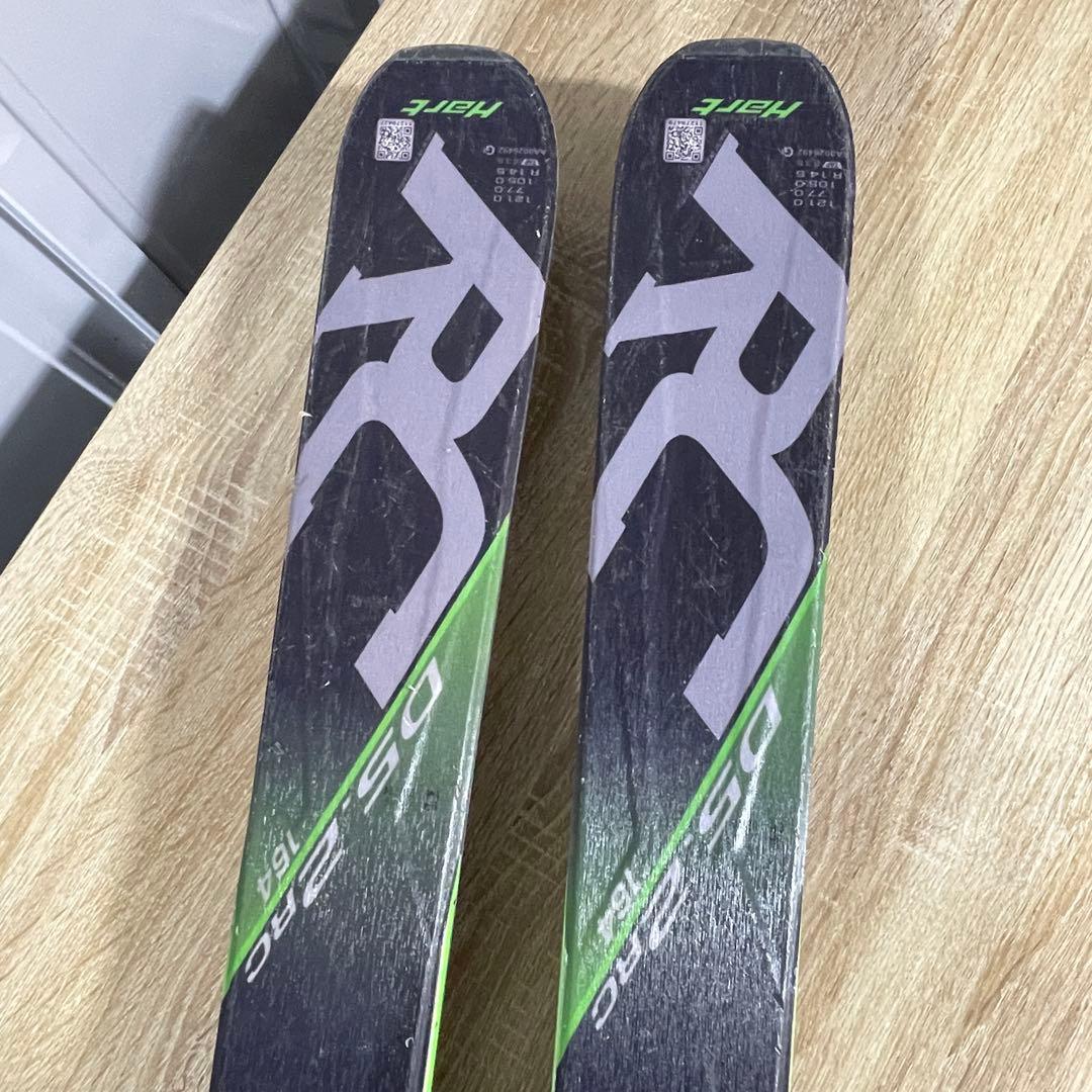 Hart164cm 26/26.5cm ストック115cmスキーセット - メルカリ
