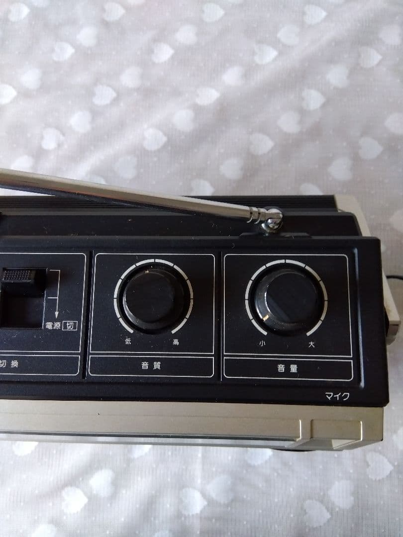 昭和レトロ◇National FM-AMラジオカセット RX-1550◇ - メルカリ