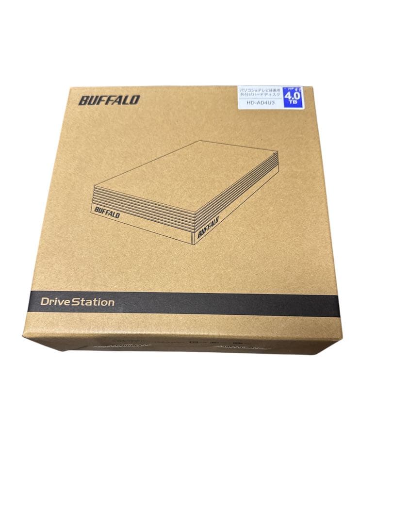 BUFFALO HD-AD4U3 4.0TB 外付けHDD
