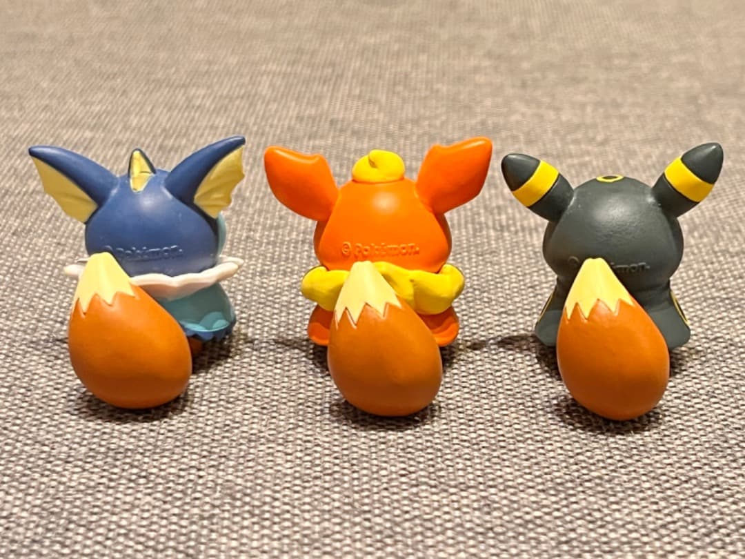 ポケモンセンター限定 イーブイ ポンチョシリーズ フィギュア 6種