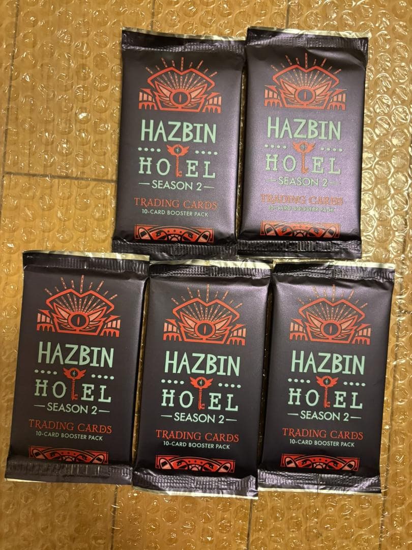 hazbin hotel ハズビンホテル カード シーズン2 5パック - メルカリ