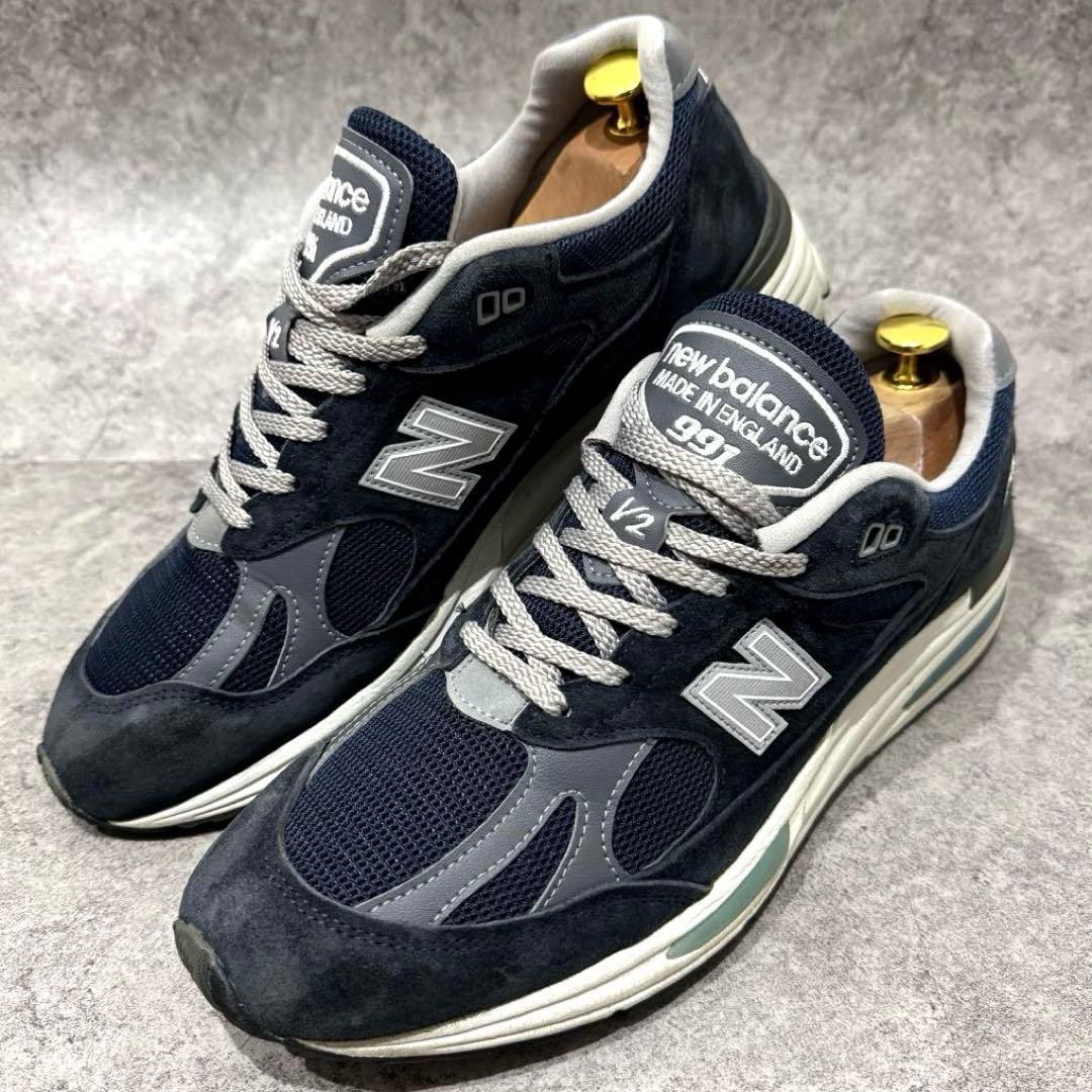 【復刻品】NEW BALANCE 28.5cm U991NV2 England製