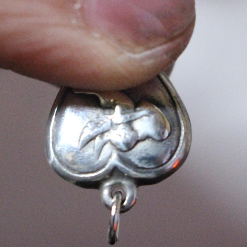 40s スウィートハートジュエリー WW2 シルバー 大戦 天使 エンジェル