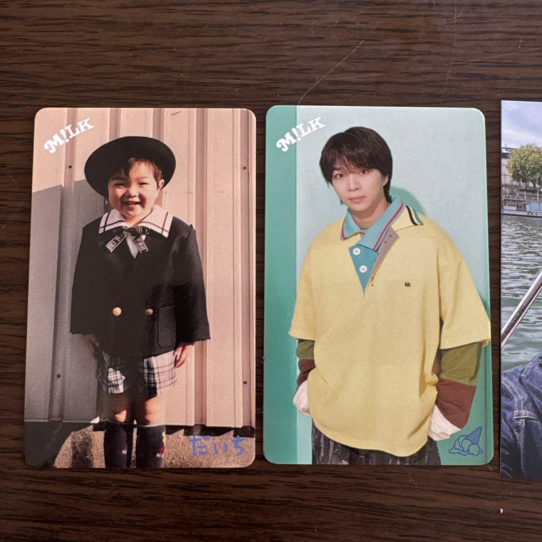 M!LK 塩﨑太智 トレカ ステッカー - メルカリ