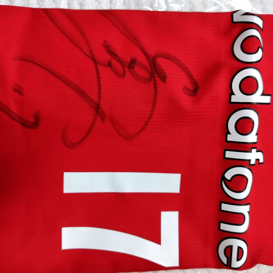 貴重【新品未開封】浦和レッズ 2005 ユニフォーム、長谷部誠 直筆