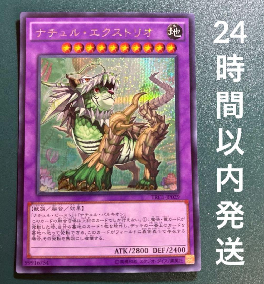 遊戯王 ナチュル・エクストリオ シークレット 1枚 ナチュルエクス