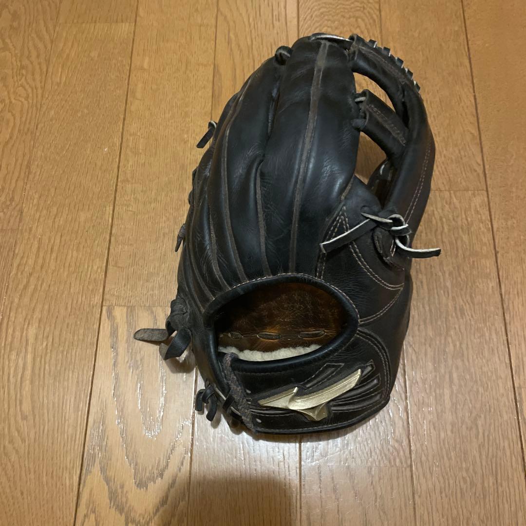 黒 レザー 軟式グローブ 野球 ミズノ 限定 軟式用 軟式グローブ 軟式 グローブ グラブ 大人