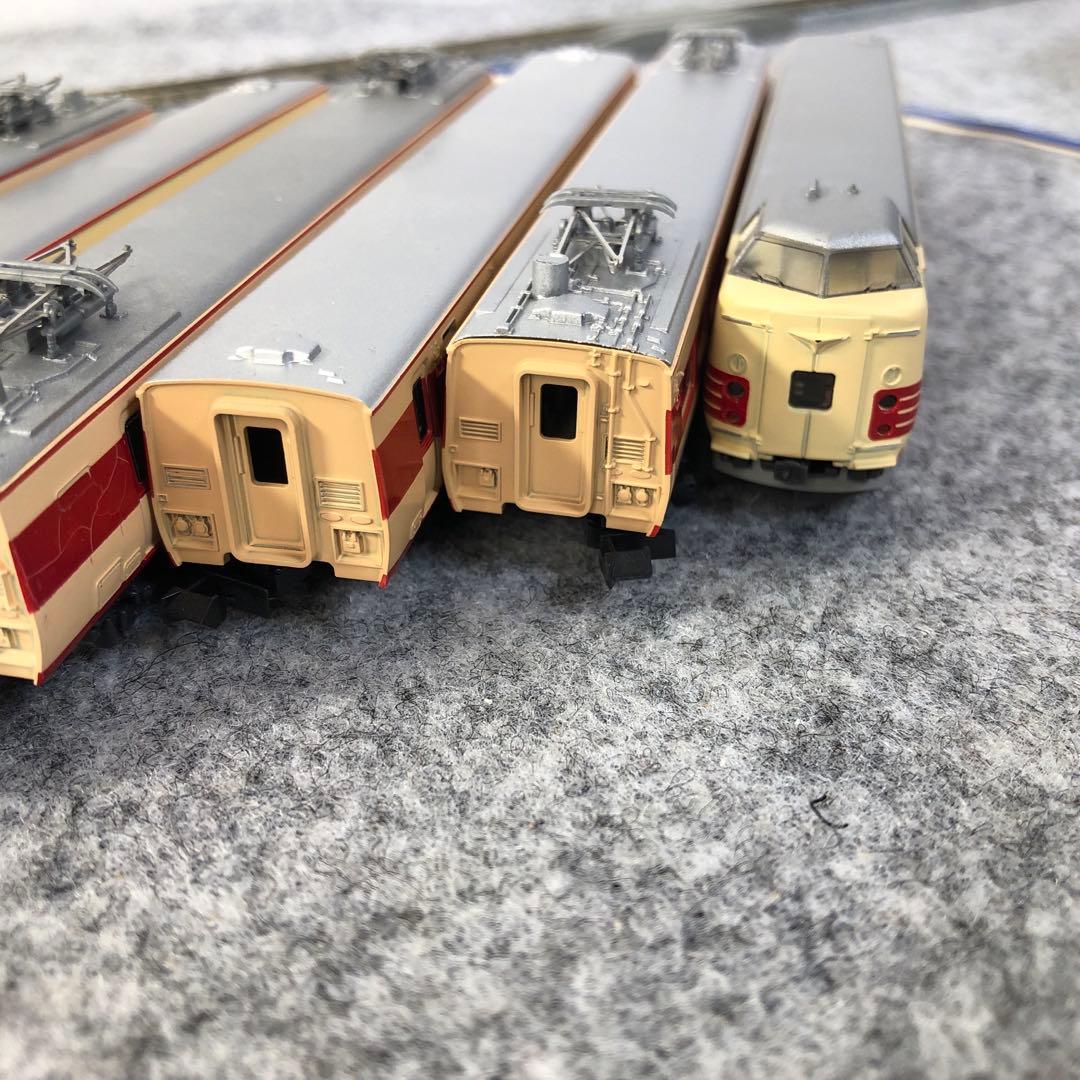 Nゲージ鉄道模型 381系6両編成+増結2両