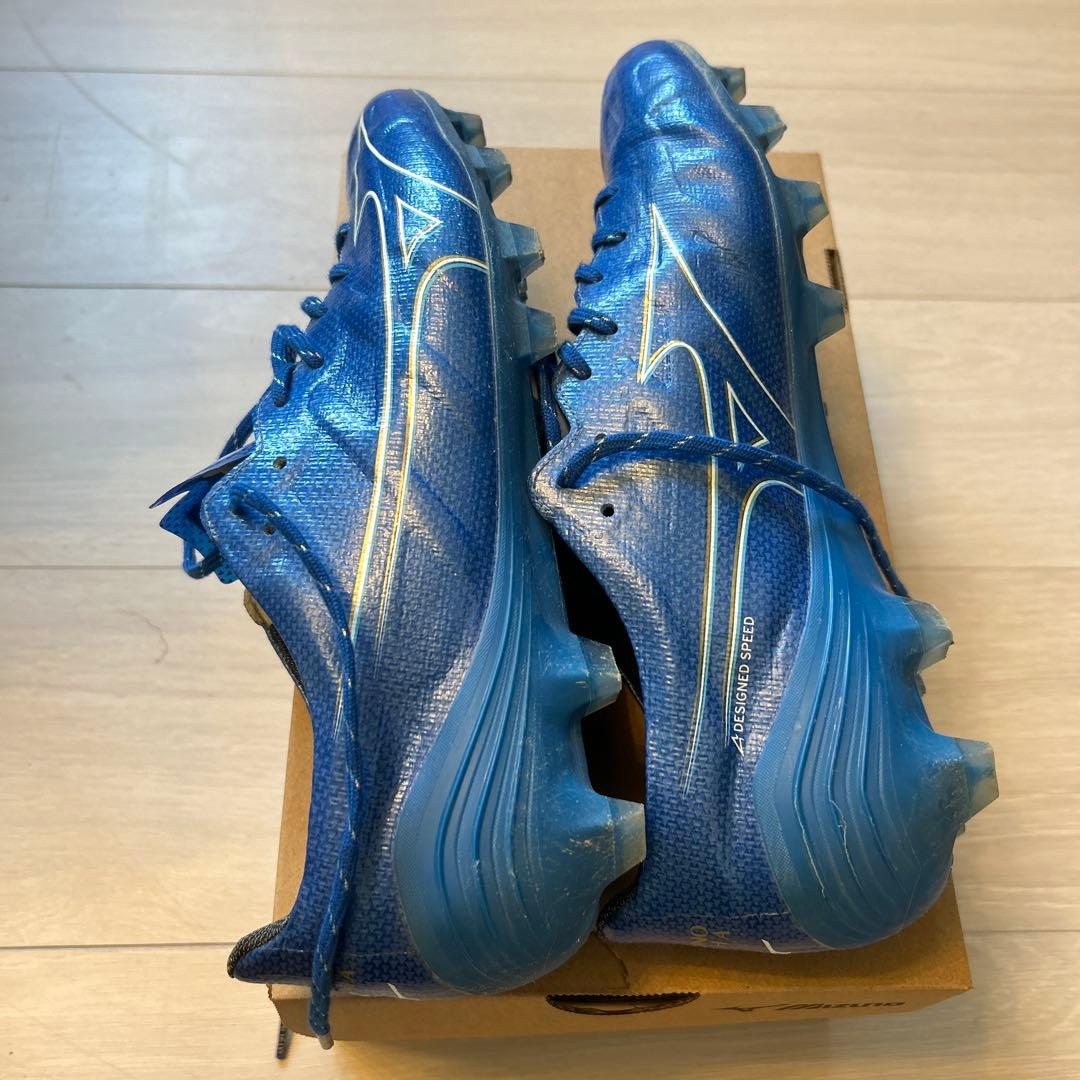 ミズノアルファ ELITE 26.0cm 青