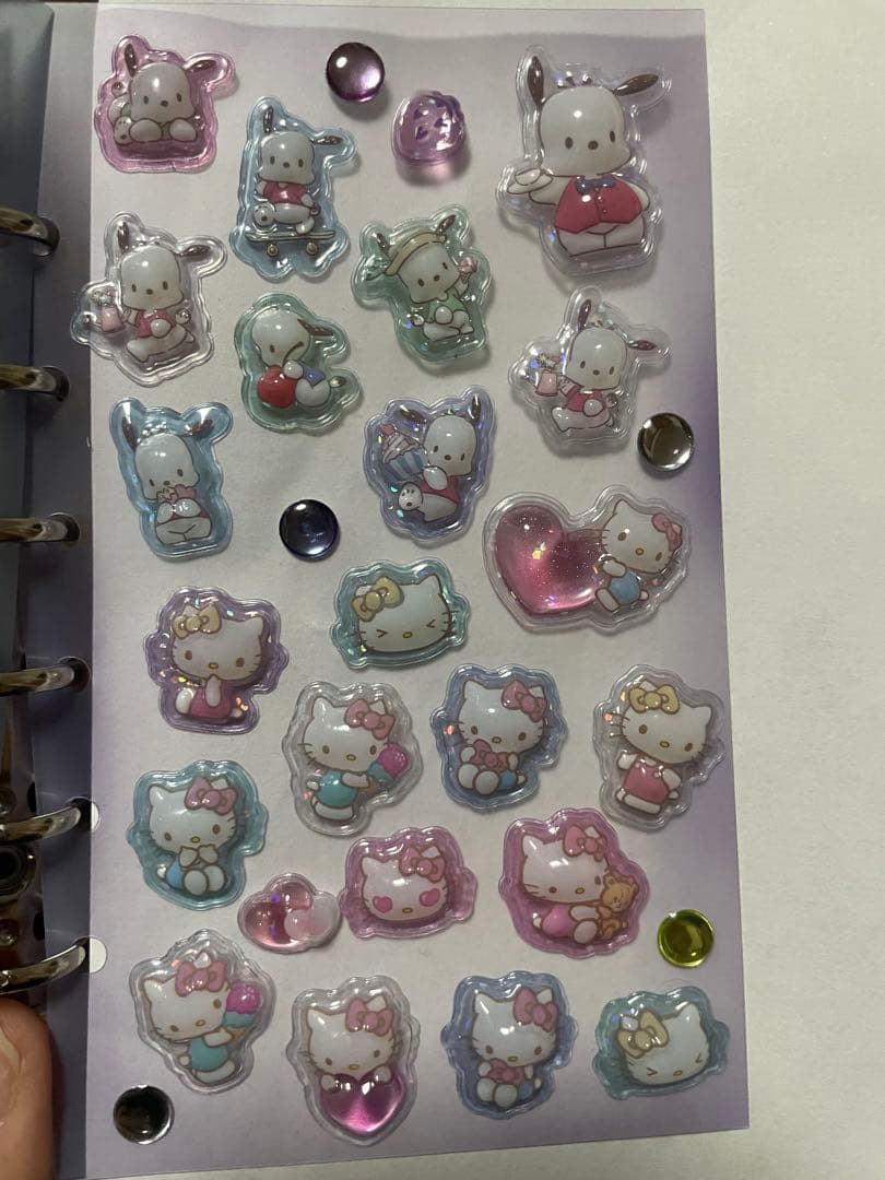 ボンボンドロップシール　うるちゅるシール　サンリオ　コレクション　完成品