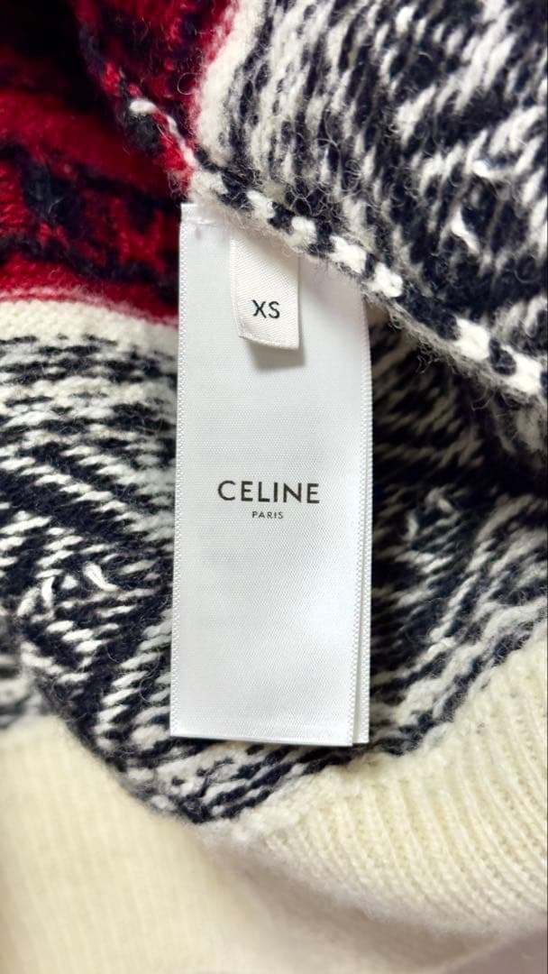 セリーヌ CELINE 21SSフェアアイルカーディガン XS - メルカリ
