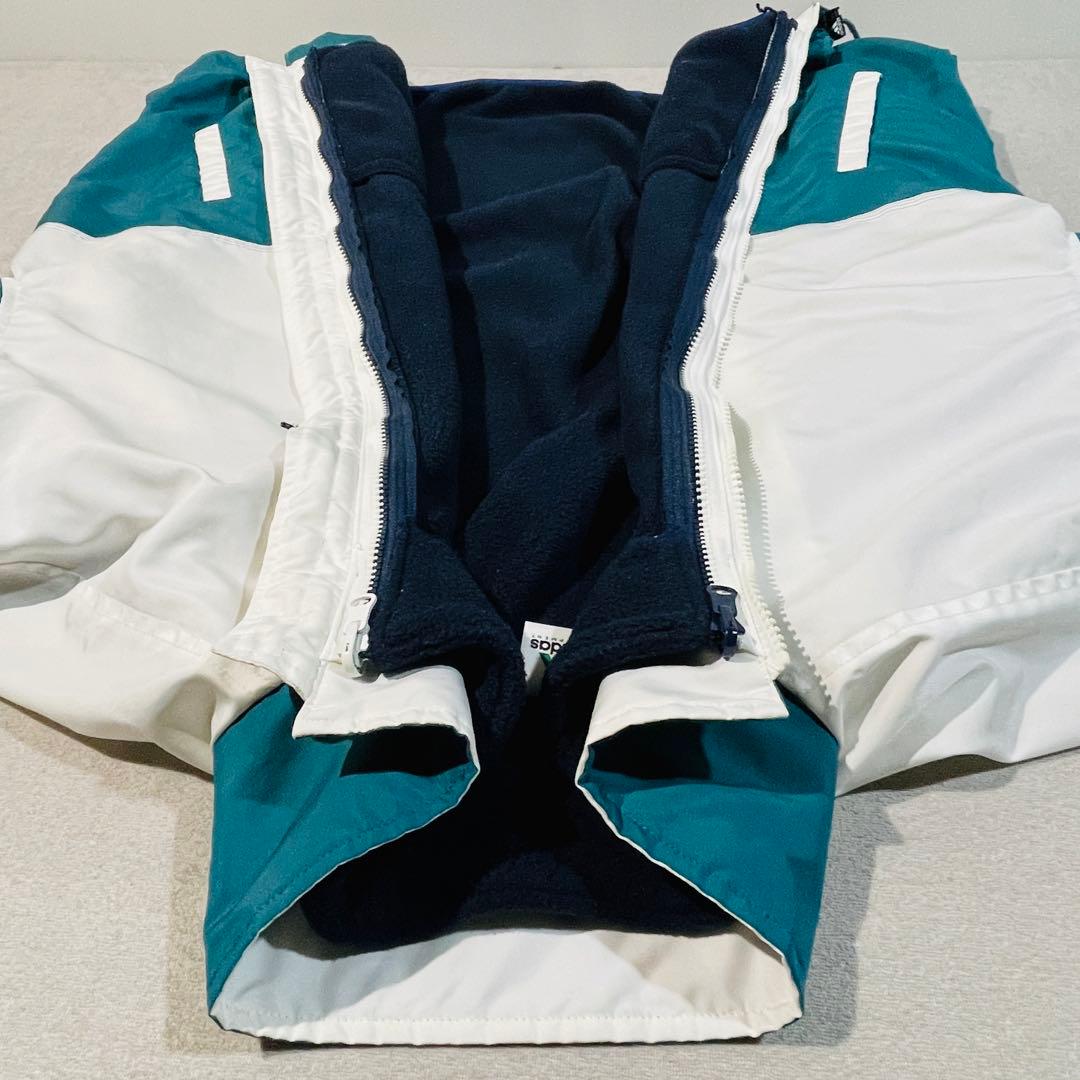 超希少!美品】90s adidas 3WAYナイロンJKT着脱フリースライナー - メルカリ