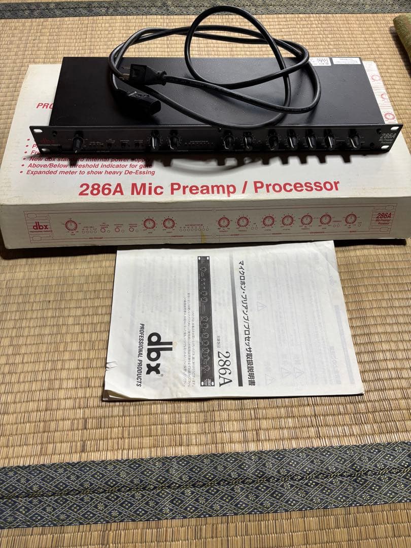 dbx 286A マイクプリアンプ/プロセッサー Yahoo!オークション -「dbx 286a」の落札相場・落札価格