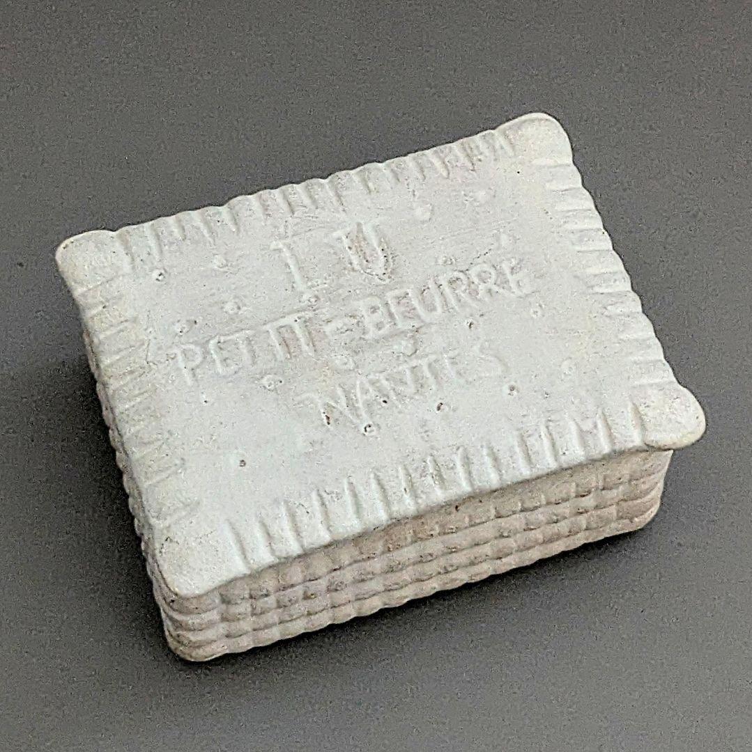 LU ビスケット　非売品　陶器小物入れ　　Lefevre-Utile