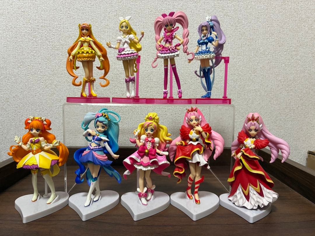 プリキュア キューティーフィギュア 9体セット - メルカリ