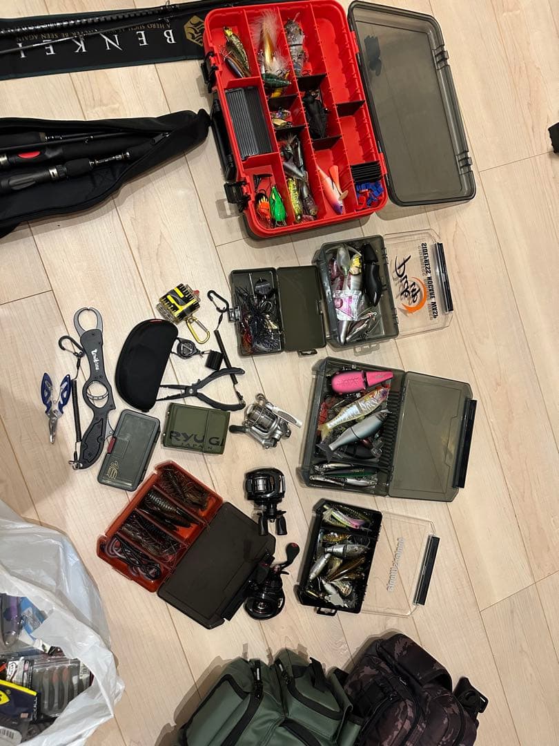 バス釣り引退セット - メルカリ