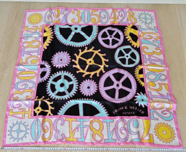 FRANCK MULLERフランク ミュラー プレート/スカーフ約85×85cm