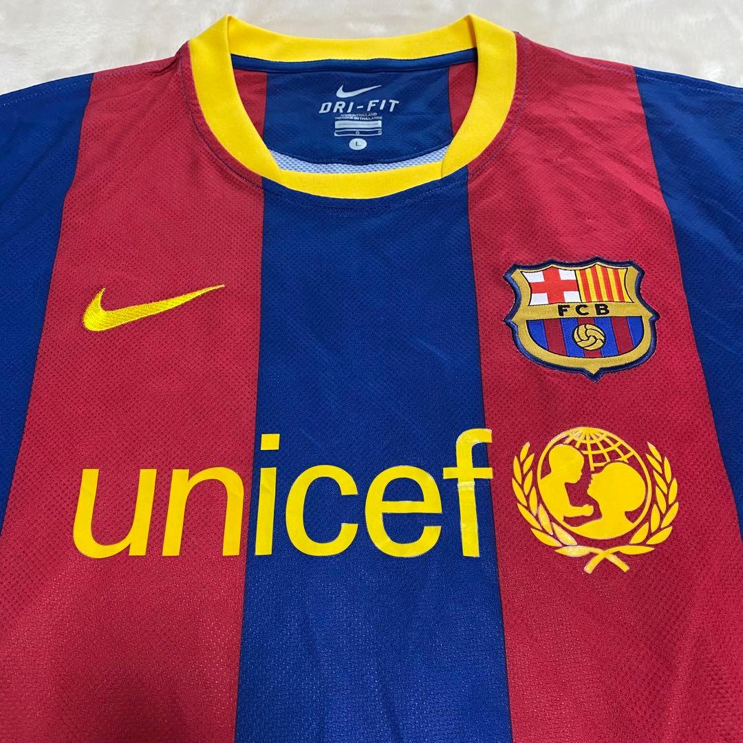FCバルセロナ 10/11 ユニフォーム メッシ Lサイズ - メルカリ