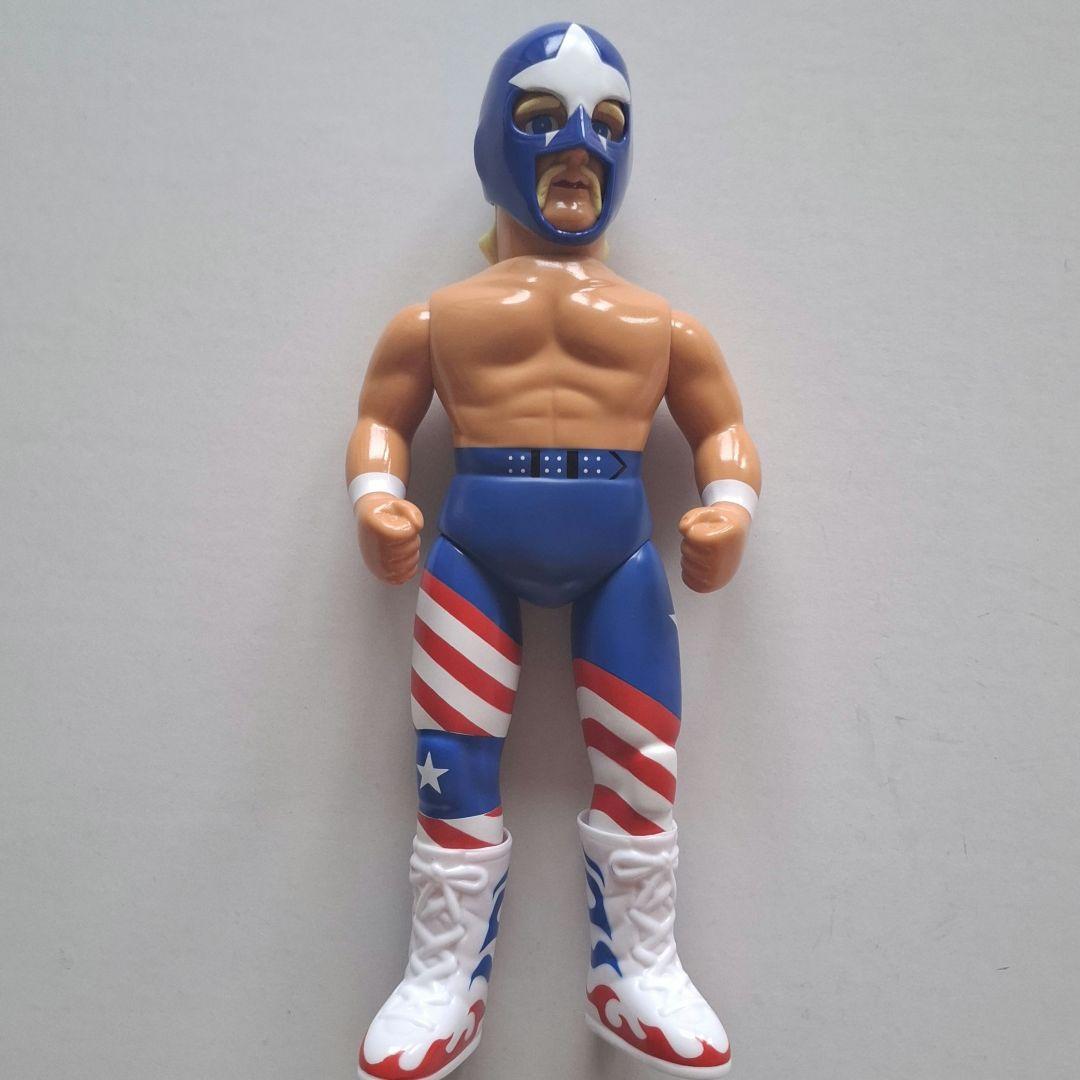 メディコムトイ　イングラム　ソフビファイティングシリーズ　Mr.アメリカ メディコムトイ