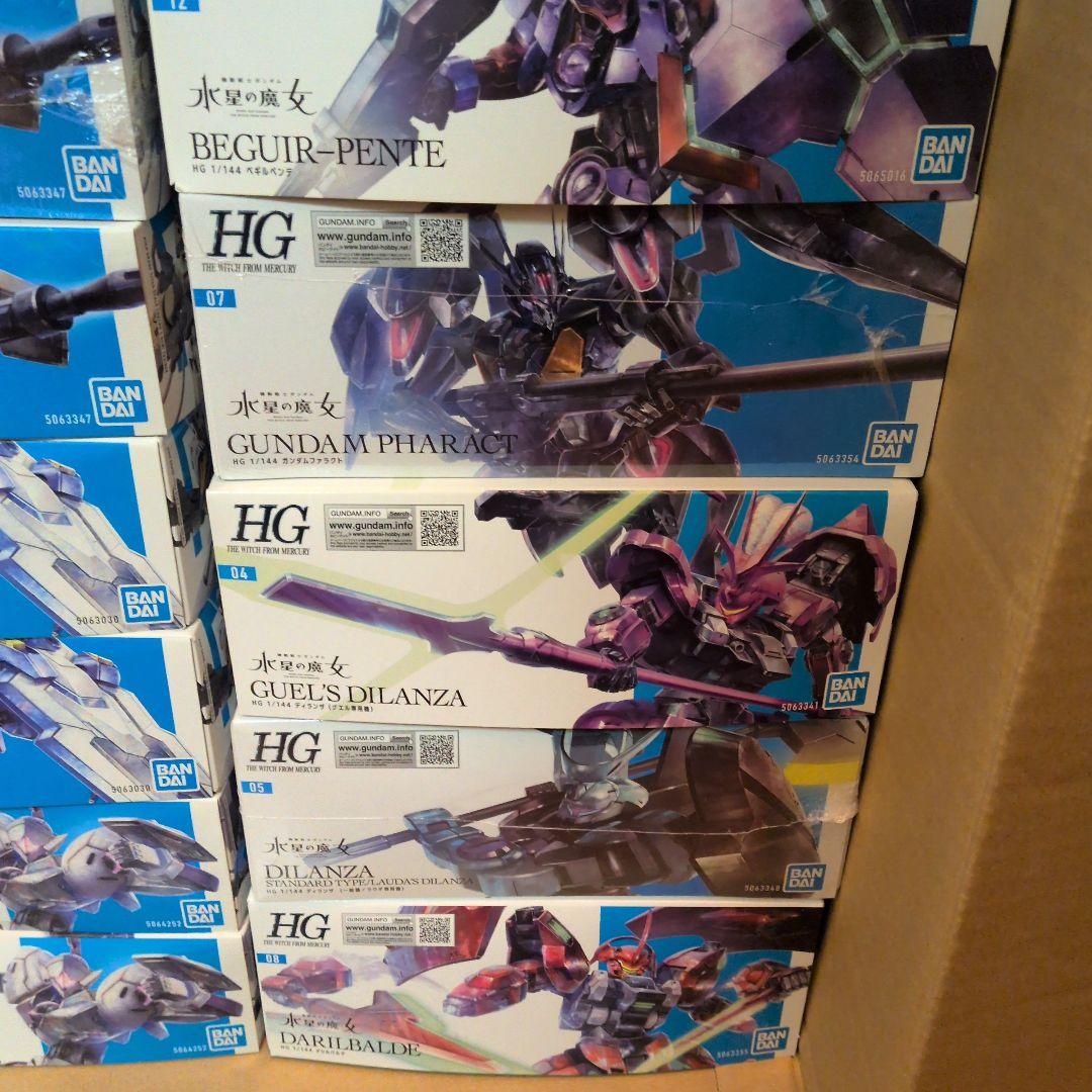 ガンプラ　水星の魔女　まとめ売り
