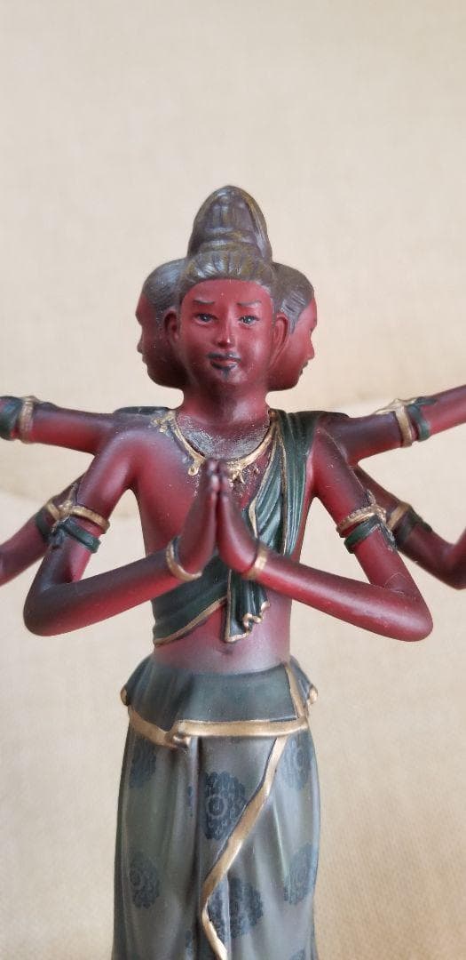 【値下げ】海洋堂 国宝阿修羅展公式フィギュア 興福寺 阿修羅像　美品(中古品)