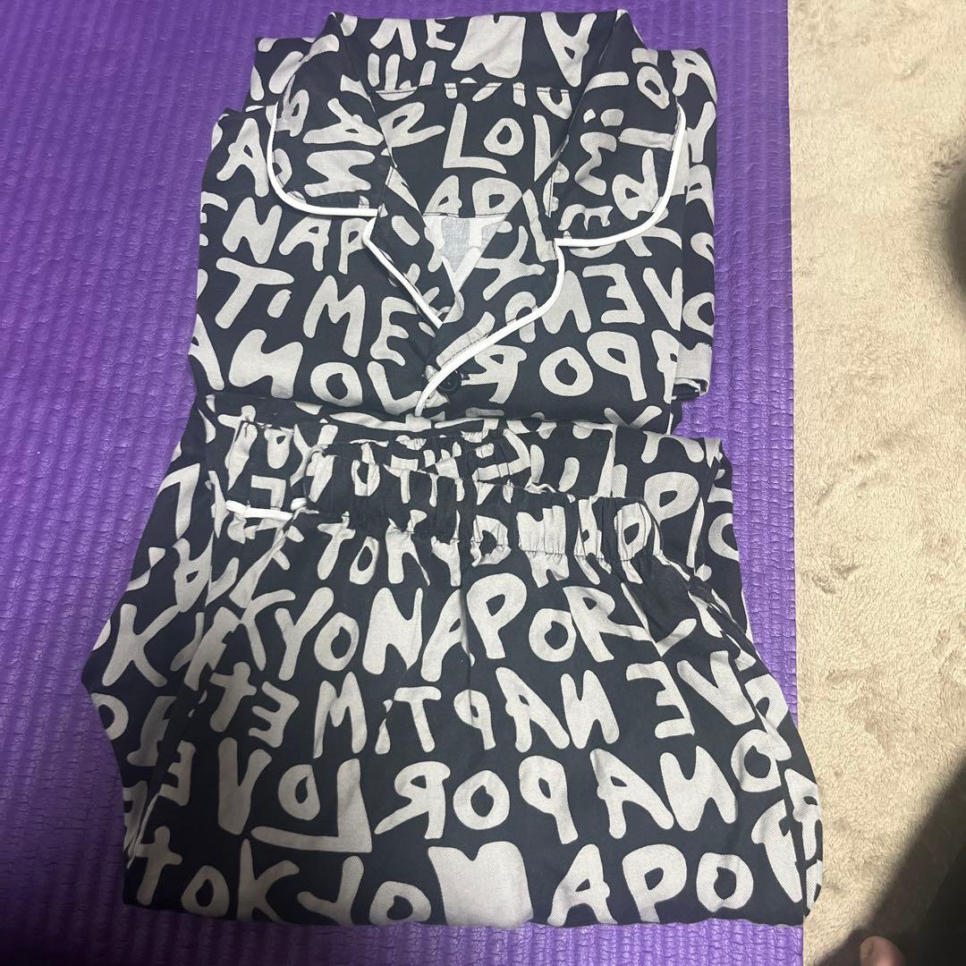 最終値下げ！naptime. Nissy 西島隆弘　総柄パジャマ上下セット