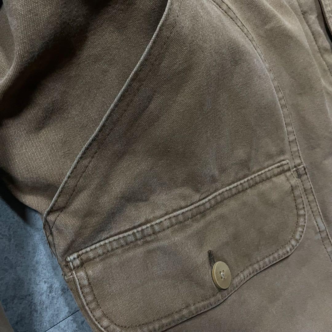 00s 【L.L.Bean】エルエルビーン フランス製 ダック ワークジャケット