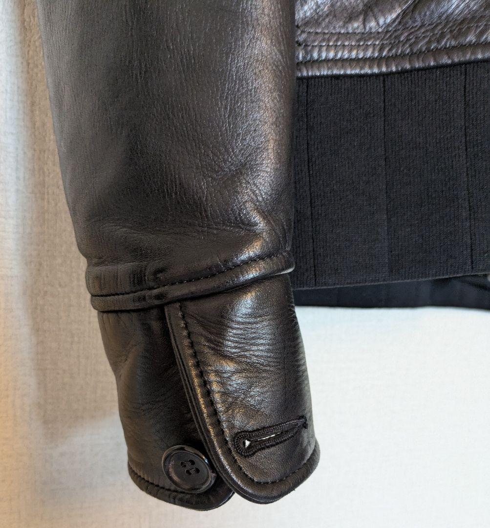 ラグスマックレガー シングルライダースジャケット ブラック キムタク