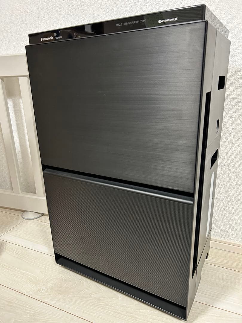 【12/16まで値引きあり】Panasonic 加湿空気清浄機F-VC70XU ナノイーX9．6兆」搭載 加湿空気清浄機 ホワイト F-VC70XU-W [適用