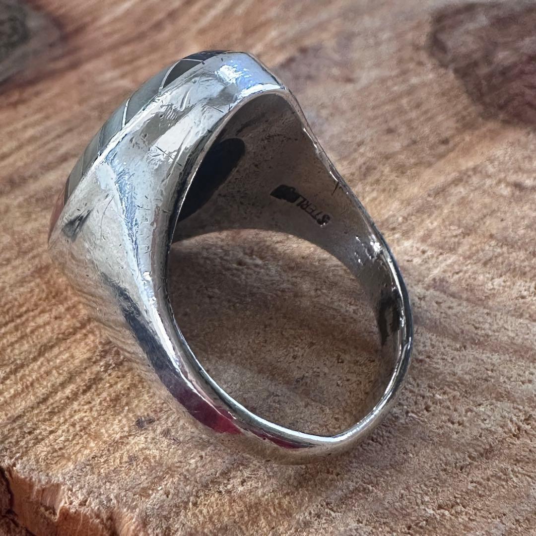 Don Dewa ズニ族 希少 18号 ドンデワ スピナーサンフェイス インレイ