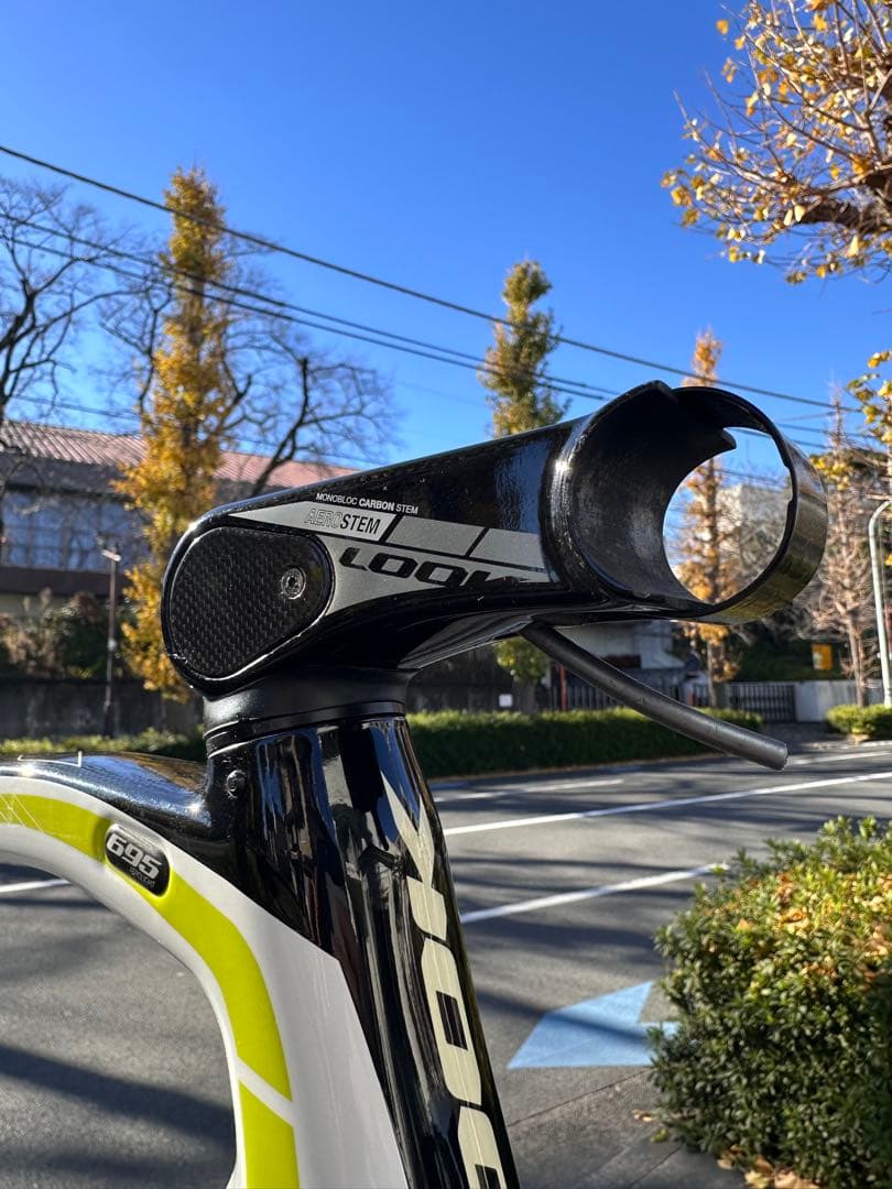 直取り18ok look695 Aerolight ルック フレームセット m - メルカリ