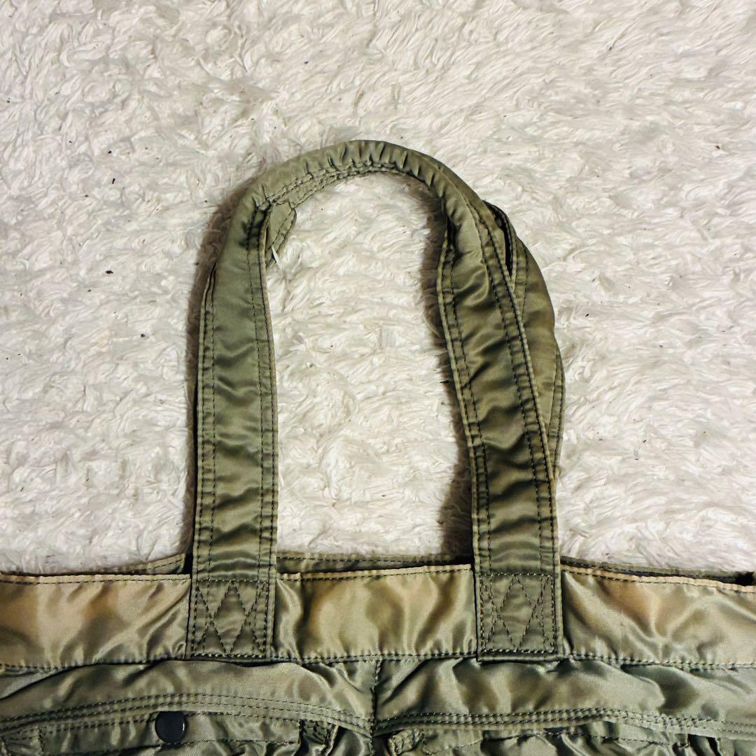 廃盤・希少色】PORTER タンカー トートバッグ セージグリーン 吉田