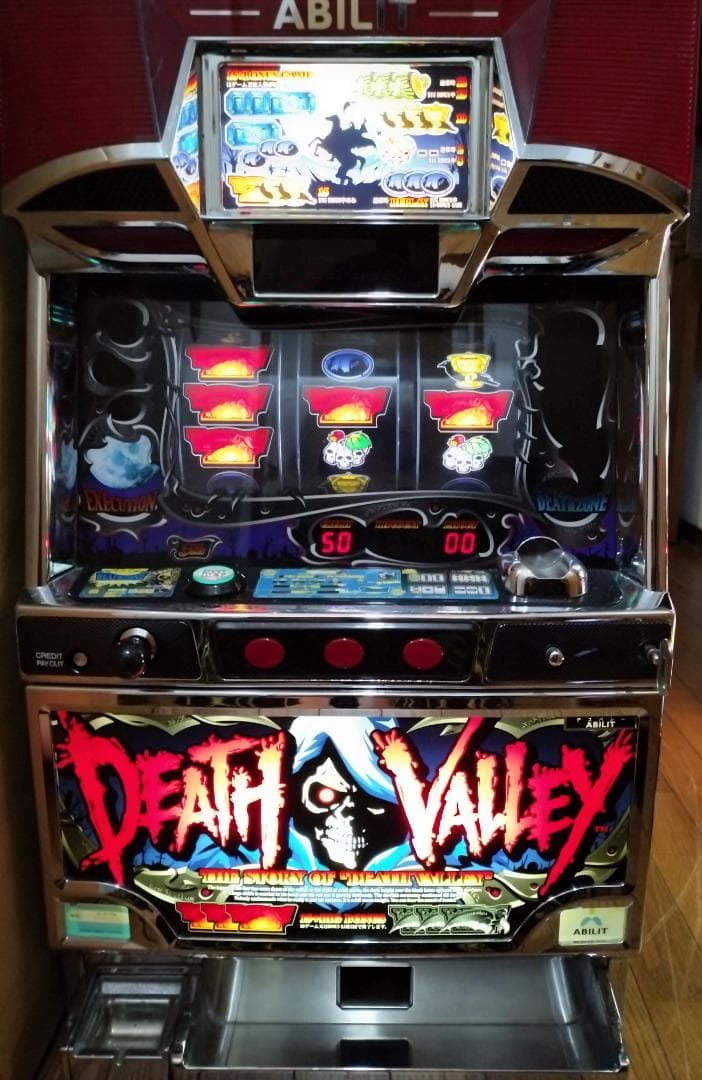 【パチスロ実機】アビリット★デスバレー【オートプレイ付不要機付】４号機