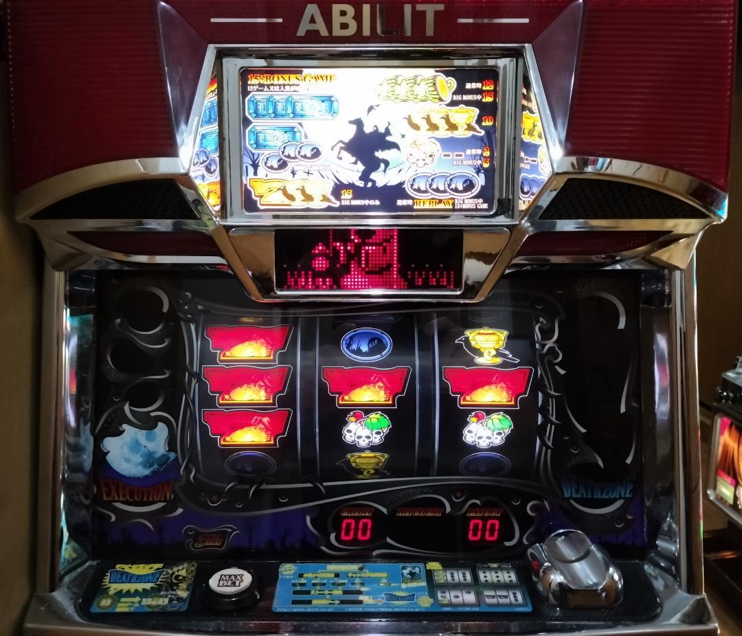 【パチスロ実機】アビリット★デスバレー【オートプレイ付不要機付】４号機