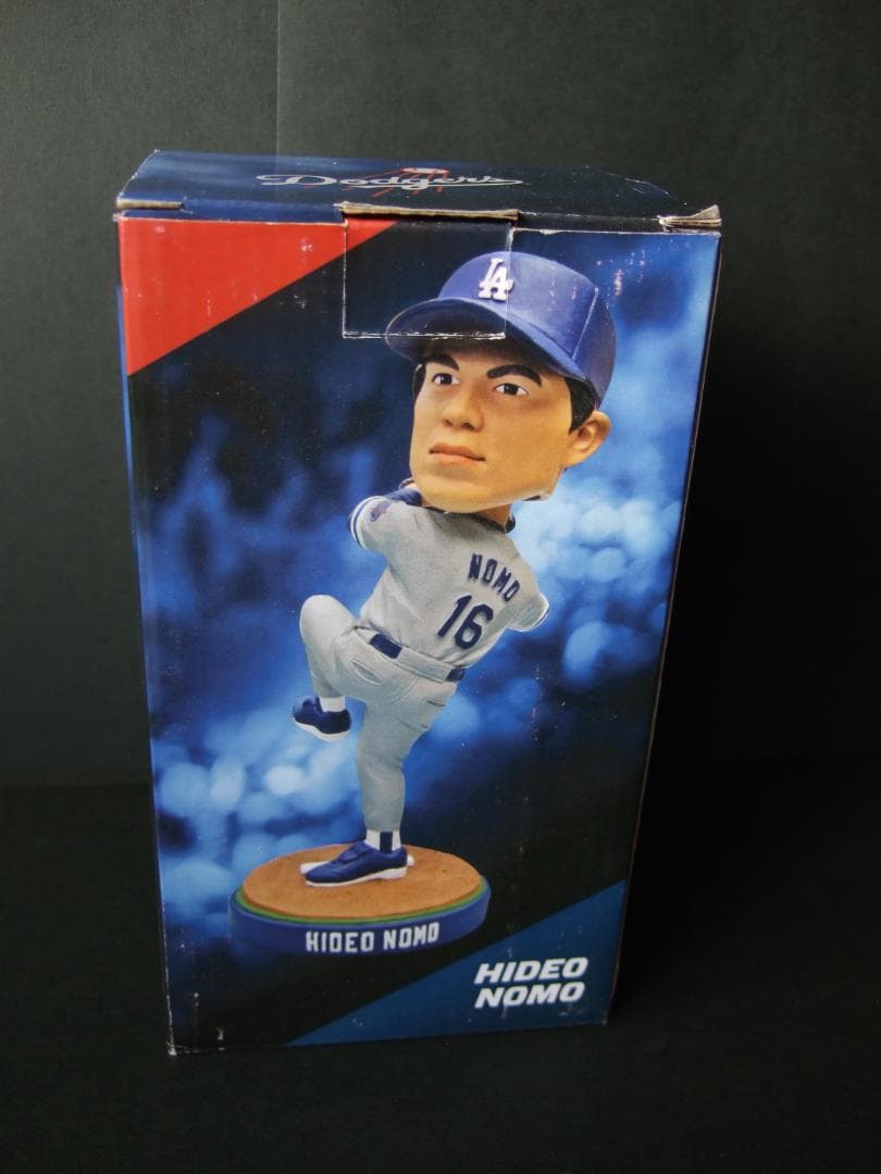 2013 球場配布品（SGA）野茂 英雄 ボブルヘッド人形＋ヘッドライナーズ