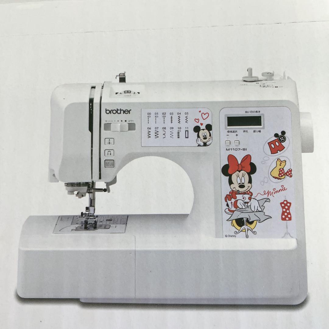 brother M1107-SI コンピューターミシン ミニーマウスデザイン - メルカリ