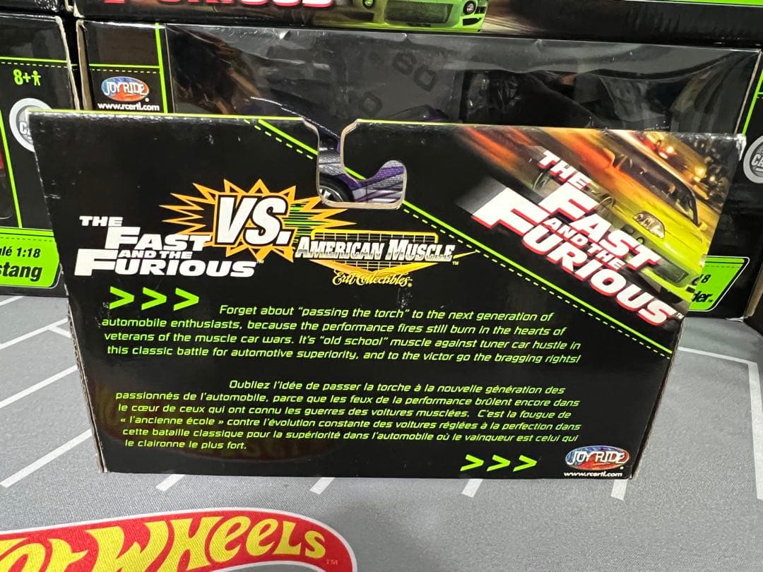 ミニカー FAST&FURIOUS ECLIPCE SPYDER VS DODGE