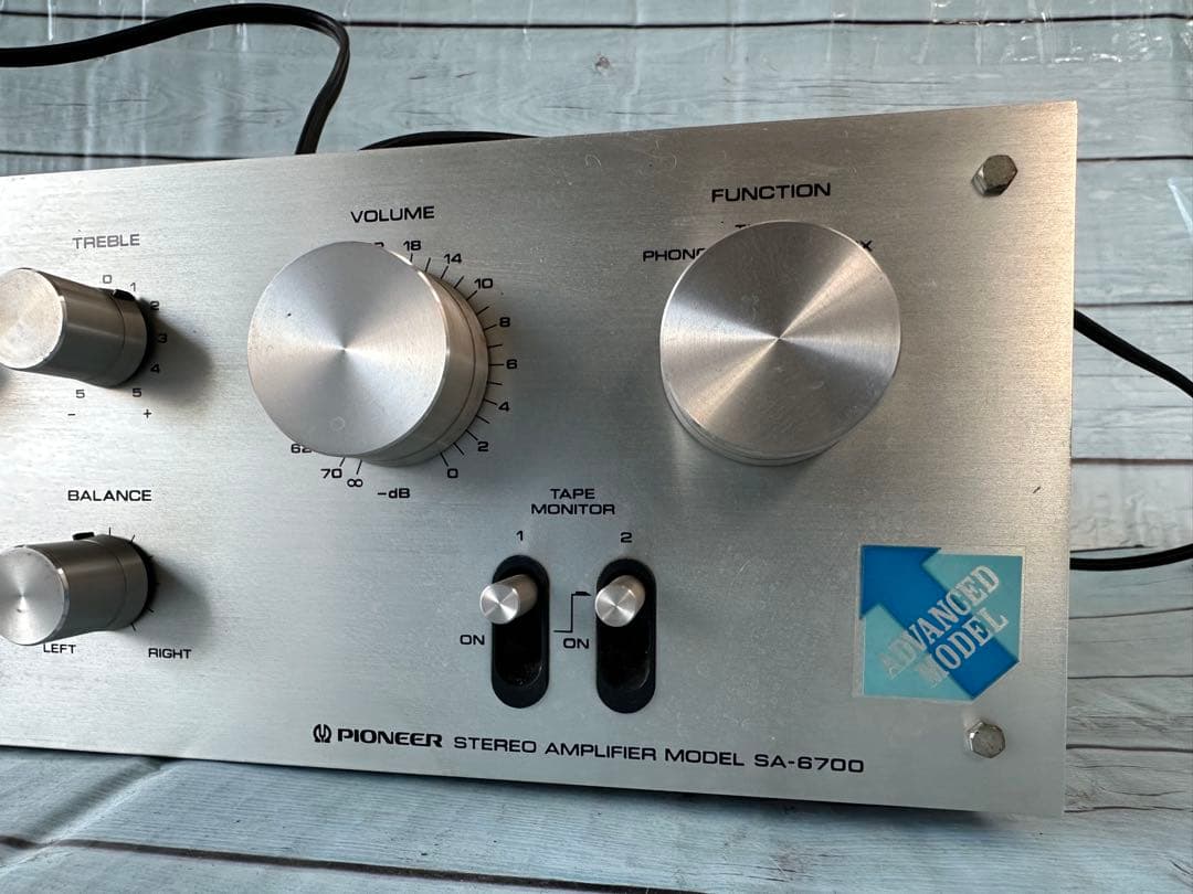 PIONEER SA-6700 プリメインアンプ ステレオアンプ(H11) - メルカリ