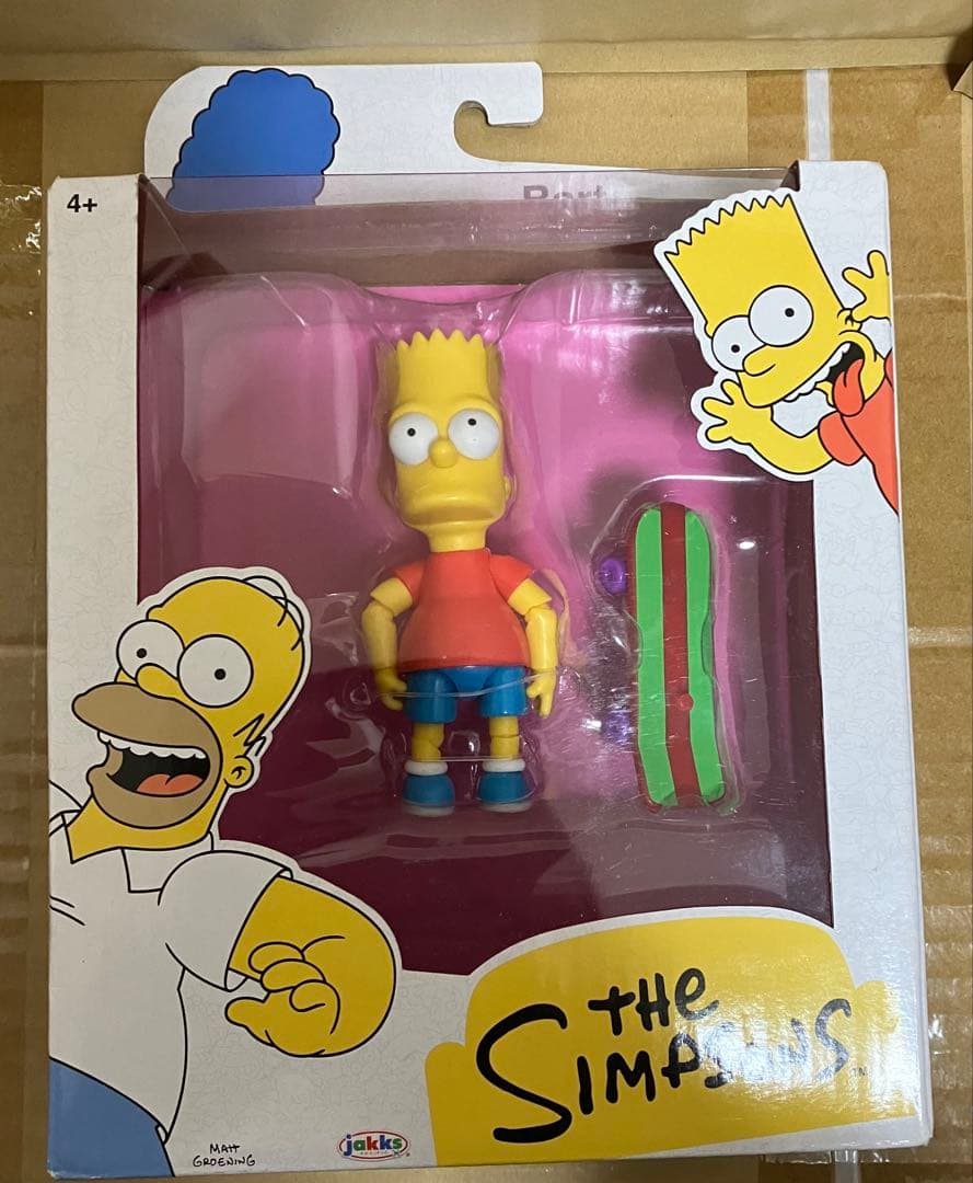 ザ シンプソンズ　フィギュア バート Simpsons Playmates