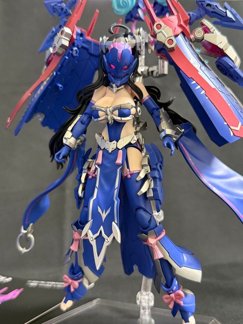 メガミデバイス 皇巫 ツクヨミ レガリア コトブキヤ 全塗装 完成品